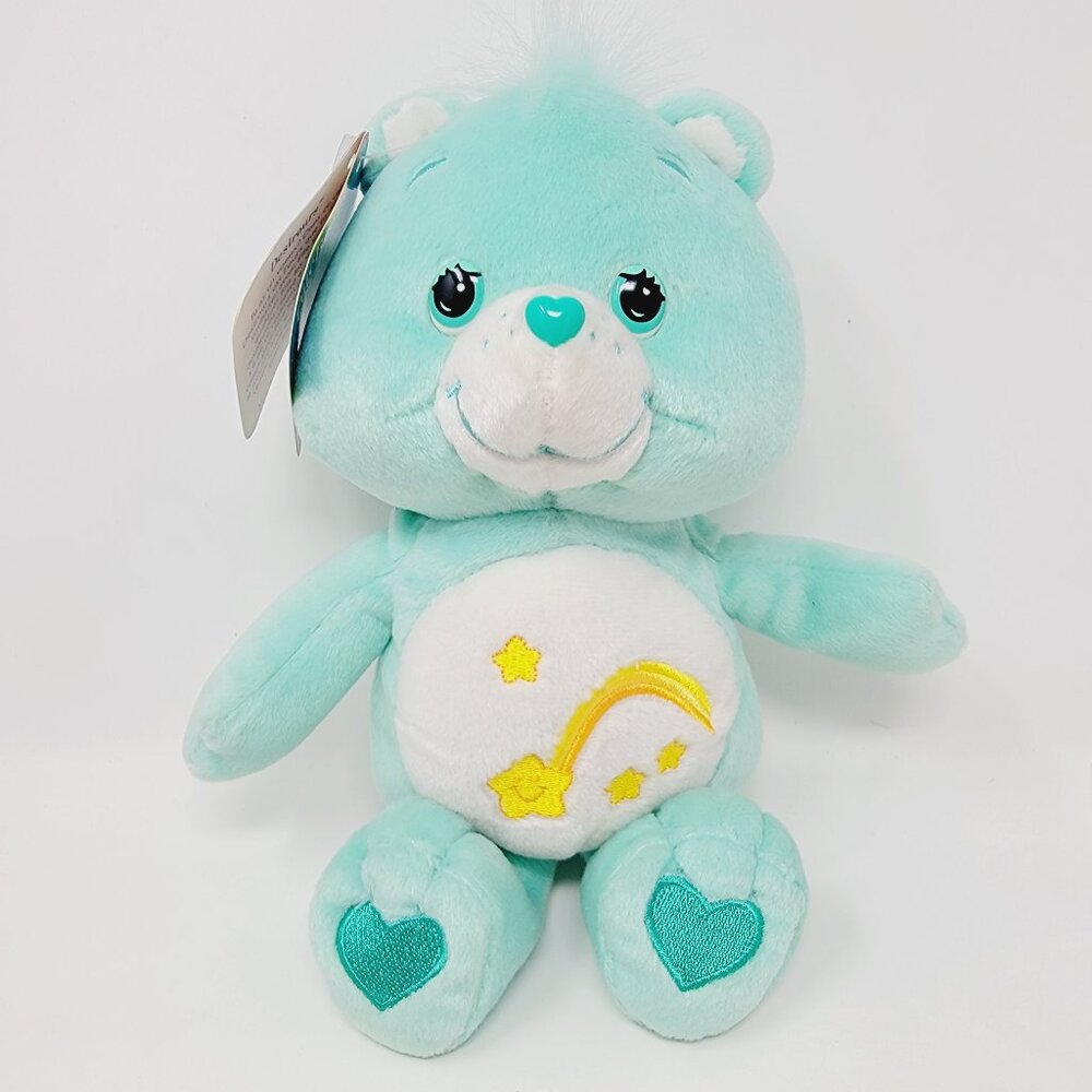 2002 Care Bears “Wish Bear” Plush – 10” Stuffed Animal Toy